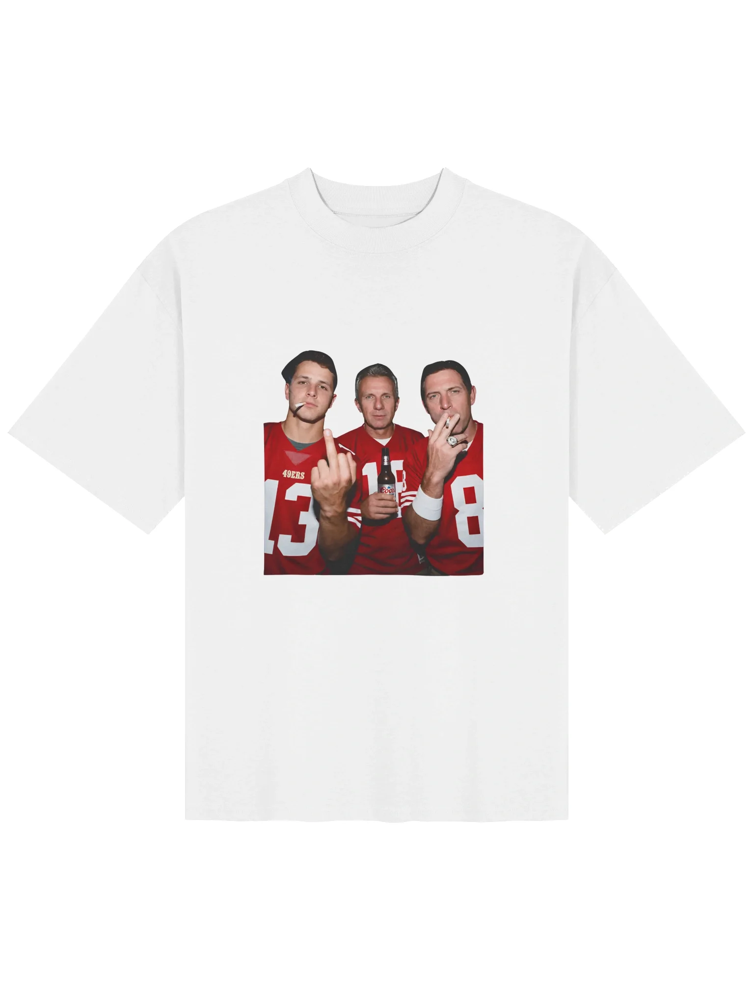 Purdy Joe Montana Steve Young Smoking Shirt product image (38)