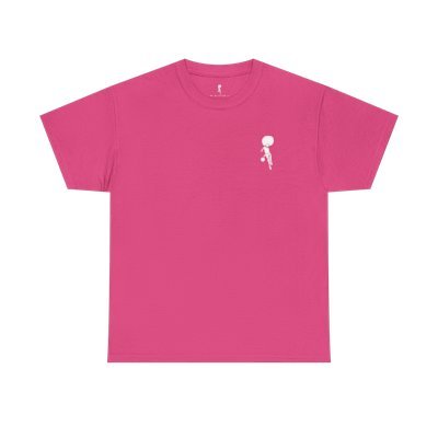 Mo_WithTheFro Cotton T-Shirt With White logo Pink product image (1)