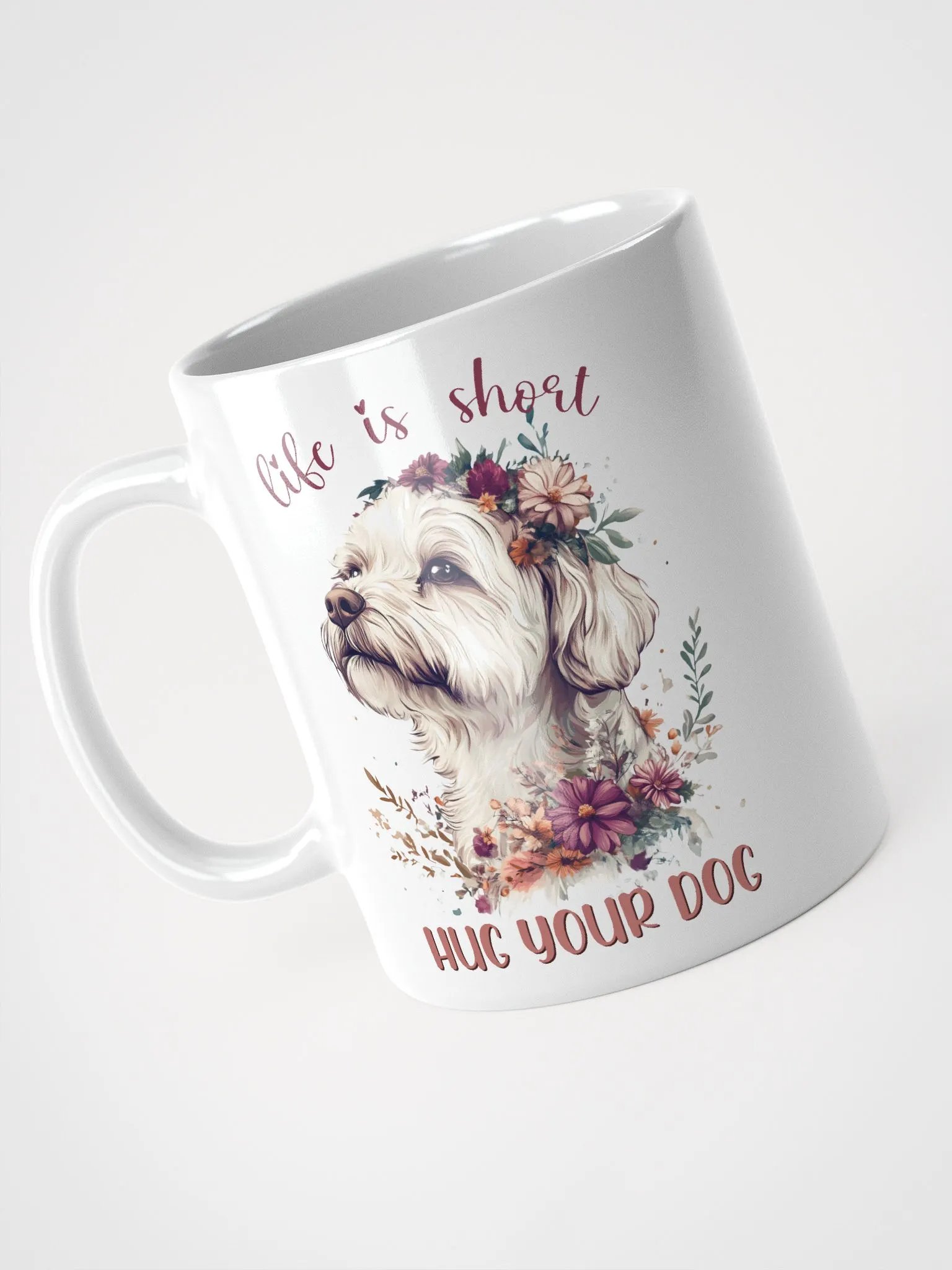 Life Is Short Hug Your Dog Mug product image (2)