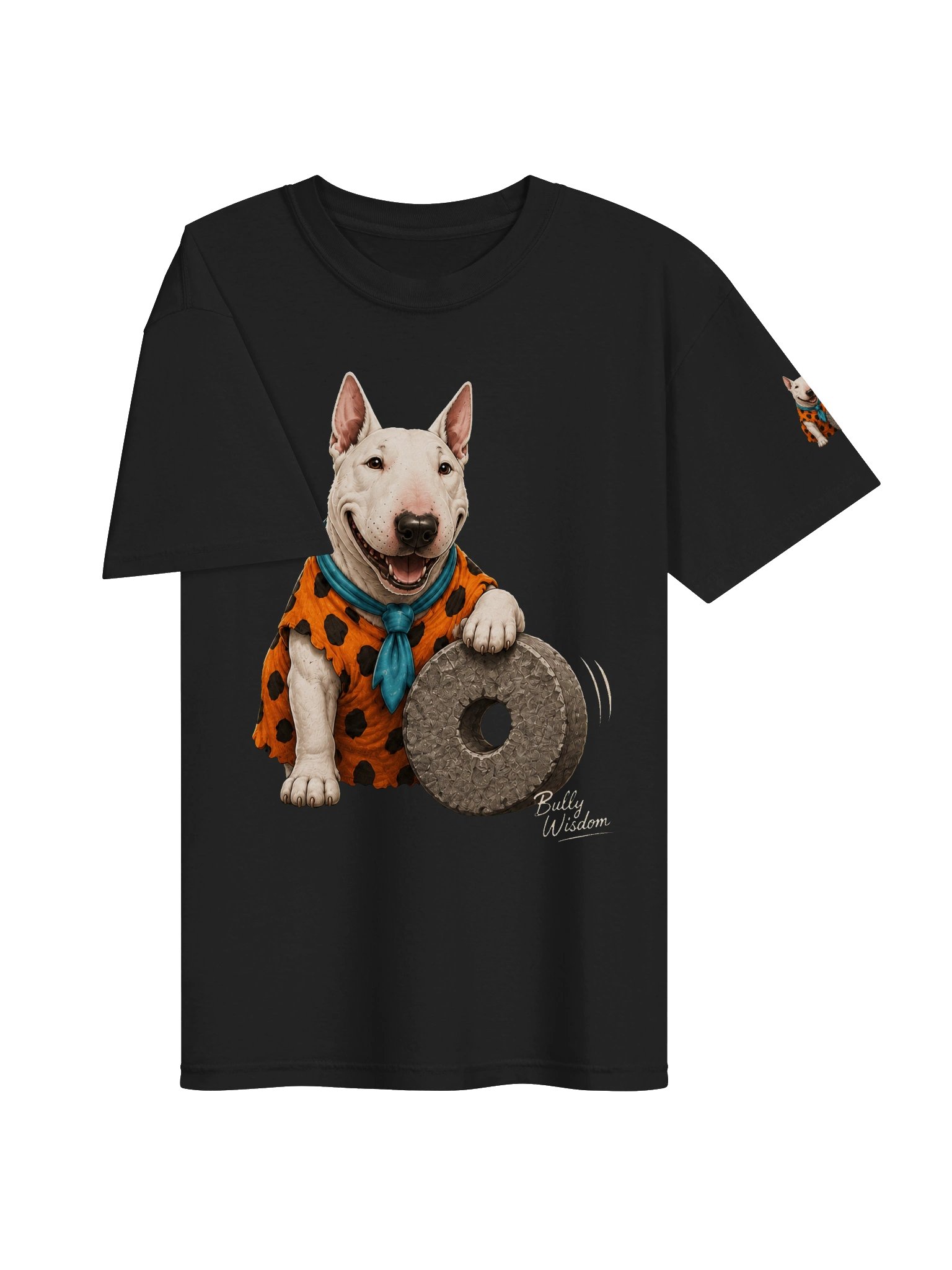 Flintbone – Bull Terrier Character T-Shirt product image (10)