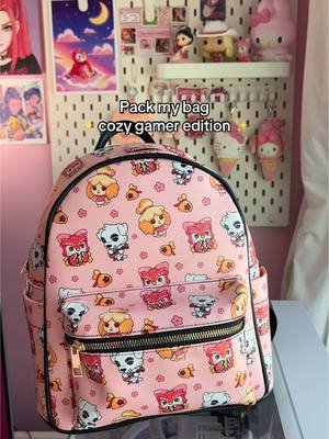What is always in your bag? ✨ thanks @Lunelle for gifting myself & my community this gorgeous acnh pink mini backpack! I’m so obsessed with this piece and it actually holds so much!! Check out her animal crossing, Kpop Demon Hunters, Pokémon, and more designs!! Perfect gift for your cozy gaming bestie or animal crossing obsessed partner this holiday season! 🎄✨ #animalcrossingnewhorizons #animalcrossingmerch #animalcrossing #pinkgamingsetup  #giftguideforher @laneigeca 