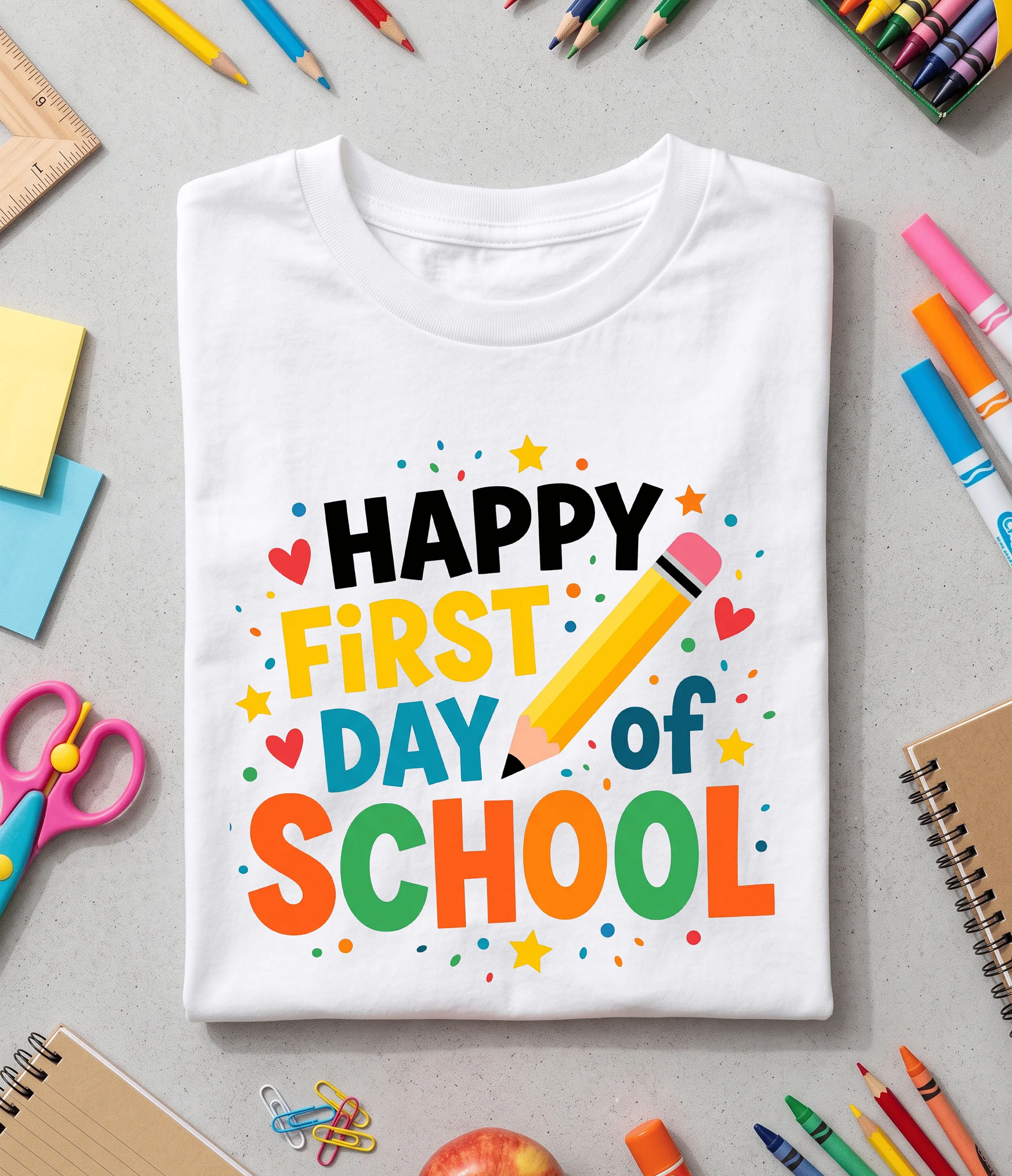 Happy First Day of School Shirt 🖍️! product image (1)