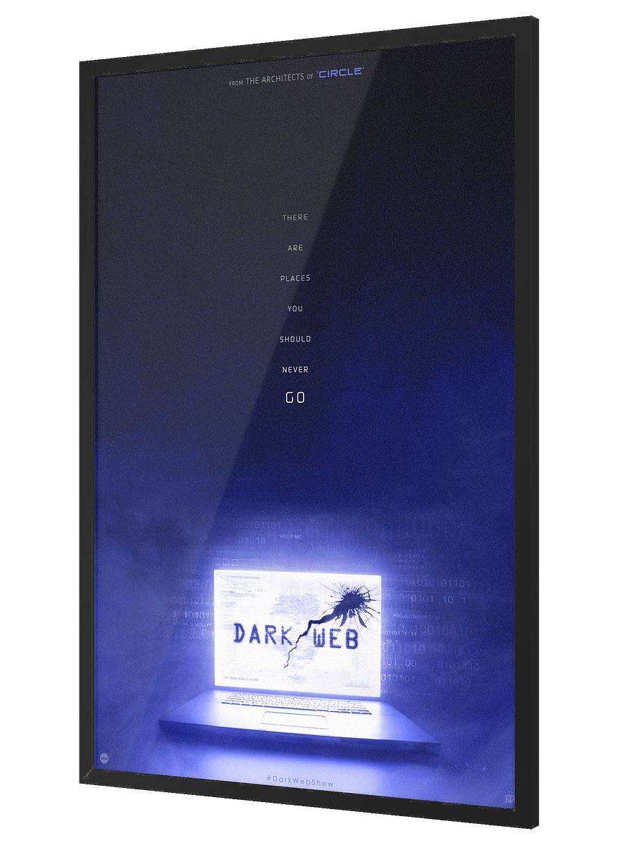 [DARK/WEB]: Teaser Poster (With Picture Frame) product image (3)