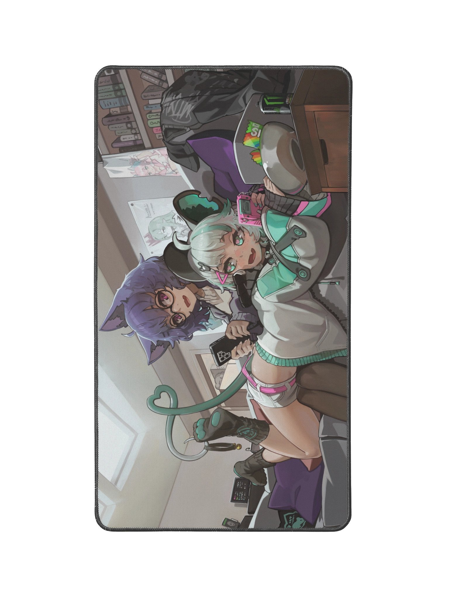 Kourra x Mushy Desk Mat 12x22 product image (1)