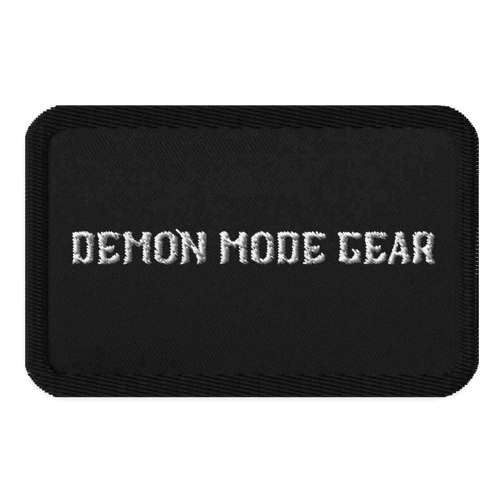 Demon Mode Gear Patch product image (1)
