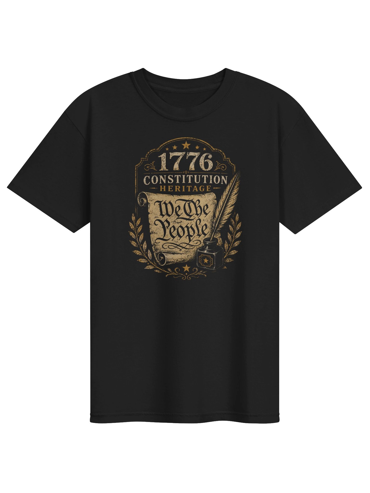 1776 Constitution T-Shirt | Vintage American Heritage Patriotic Tee product image (1)