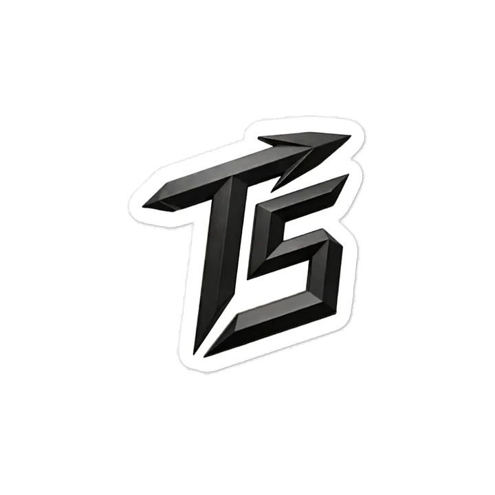Trigga5Trey T5 Sticker (Black Logo) product image (1)