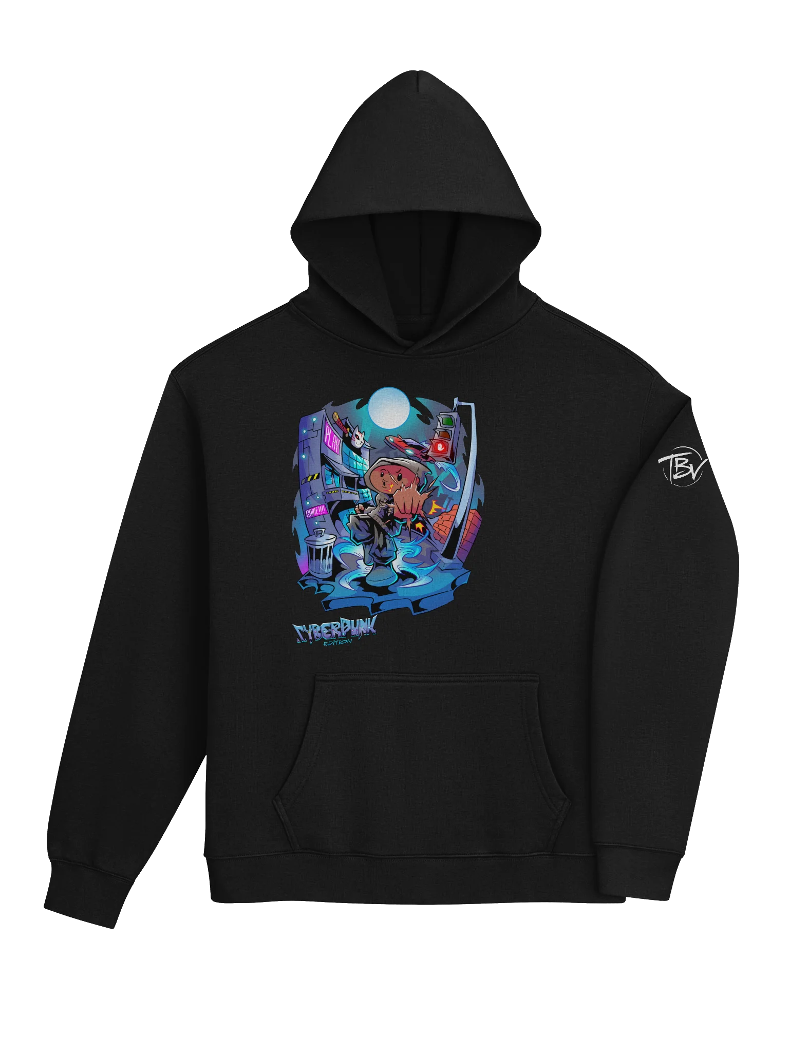 The Bullyvard Cyber-Punk Edition Hoodie product image (4)