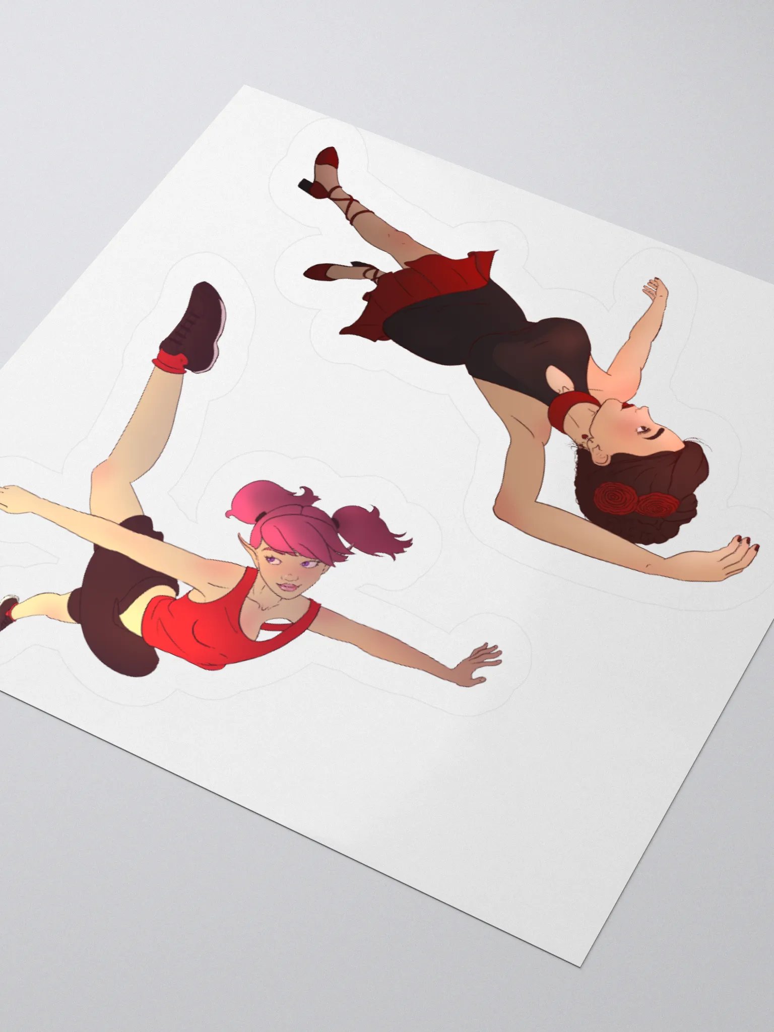 Panic and Marzi stickers product image (9)