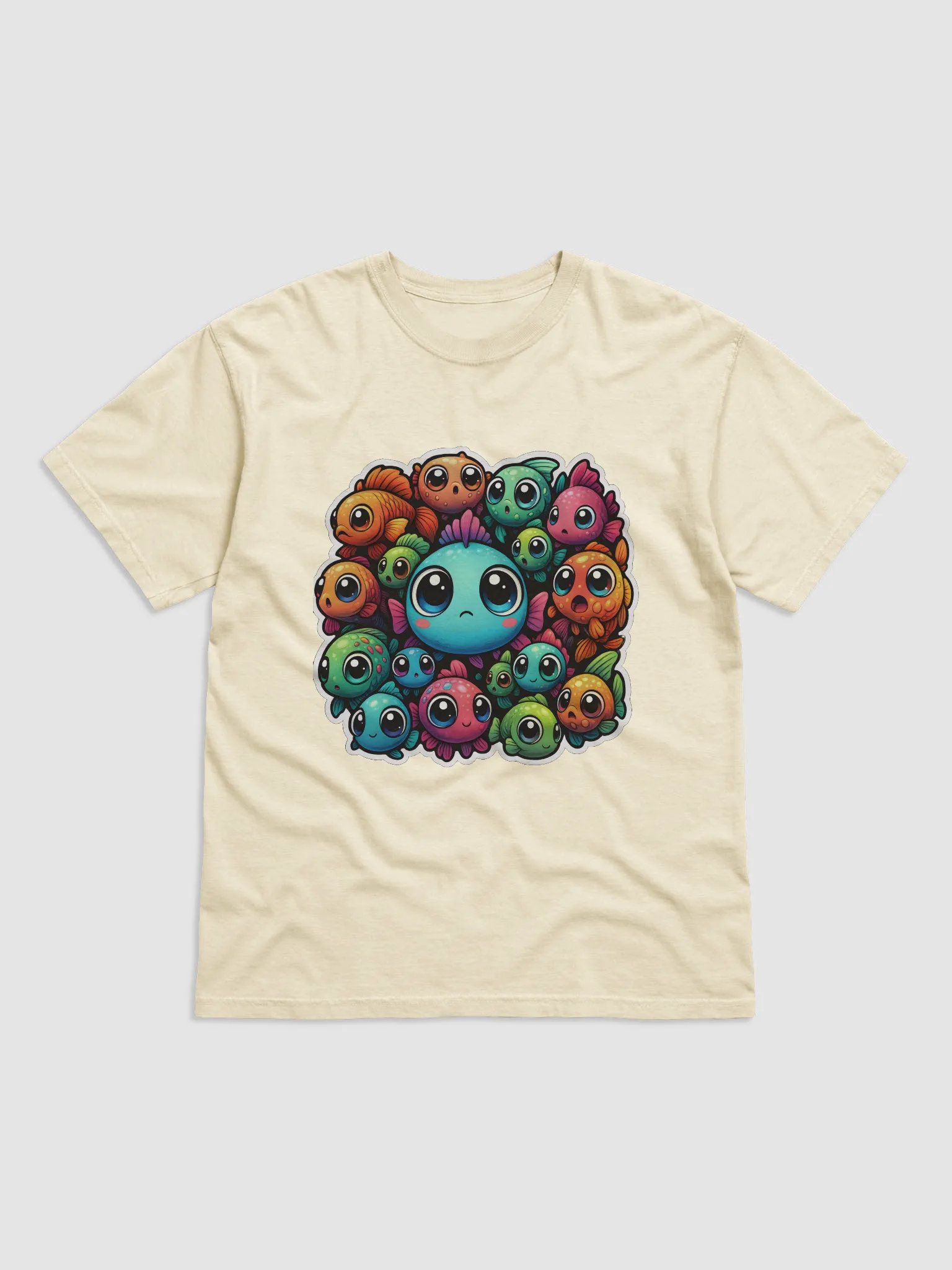 Whimsical Fish Friends #2 T-Shirt product image (51)