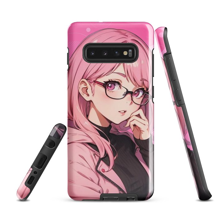 (Pink WAIFU) K Case for Samsung product image (2)