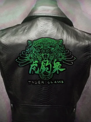 CP 2077 - Tiger Claws Luminous Rocker Vest [Prebuilt LED Jacket] product image (1)