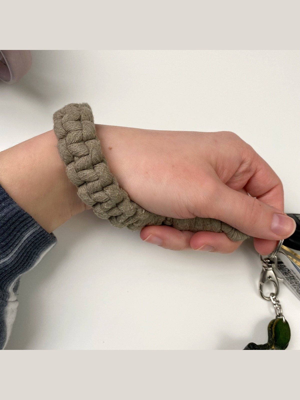 Macrame Wristlet Keychain (Digital PDF Pattern) product image (4)