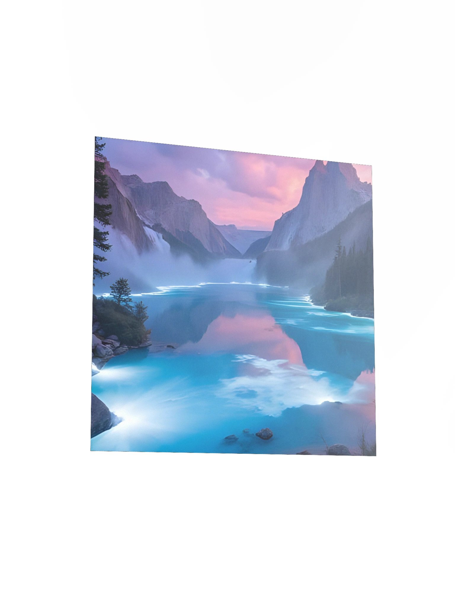 Ethereal Sunset Reflections Poster product image (13)