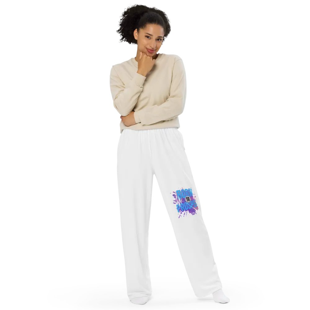 Born to Prosper Rhythm Splatter Wide-Leg Pants product image (3)