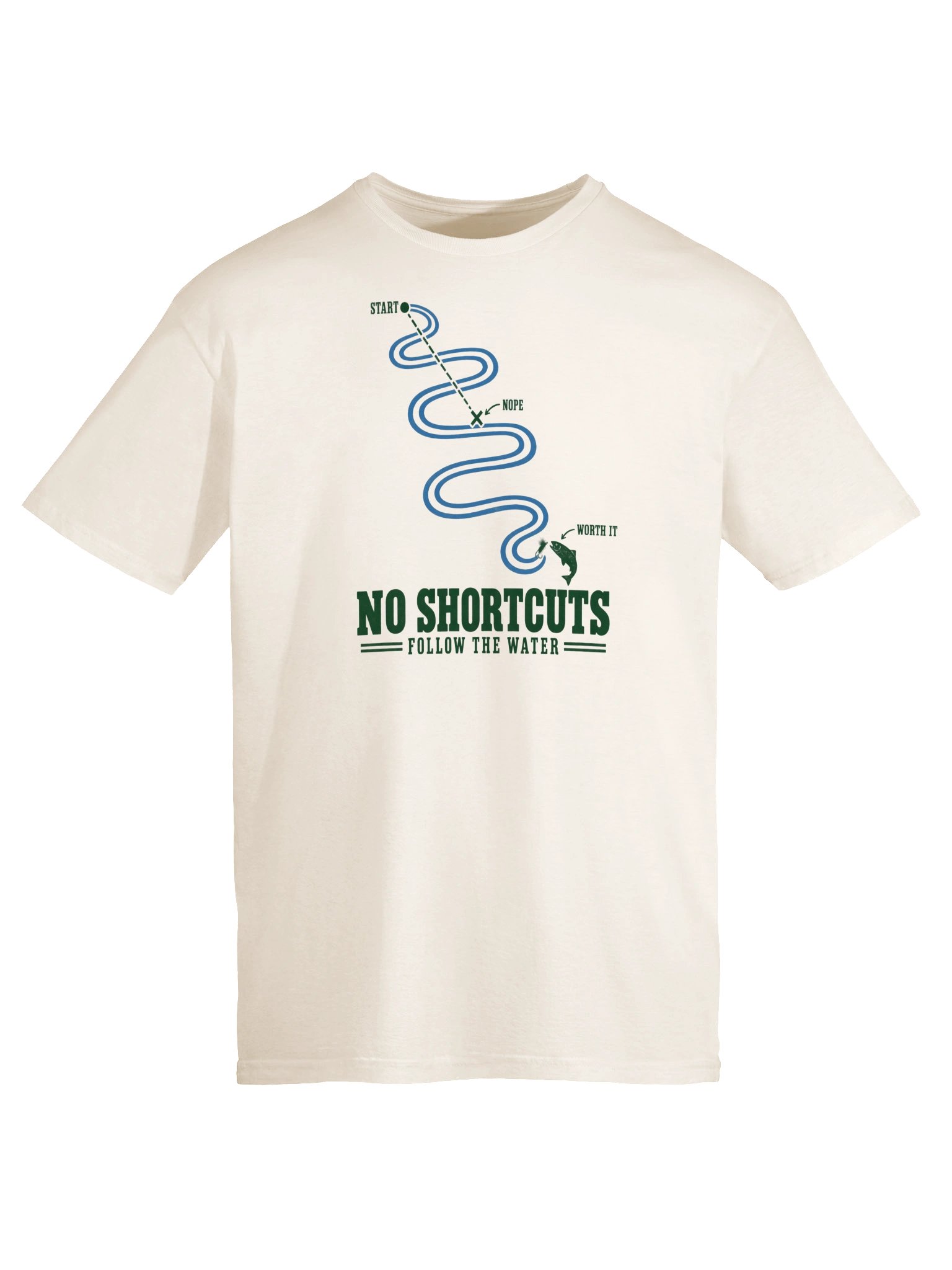 No Shortcuts T-Shirt product image (5)