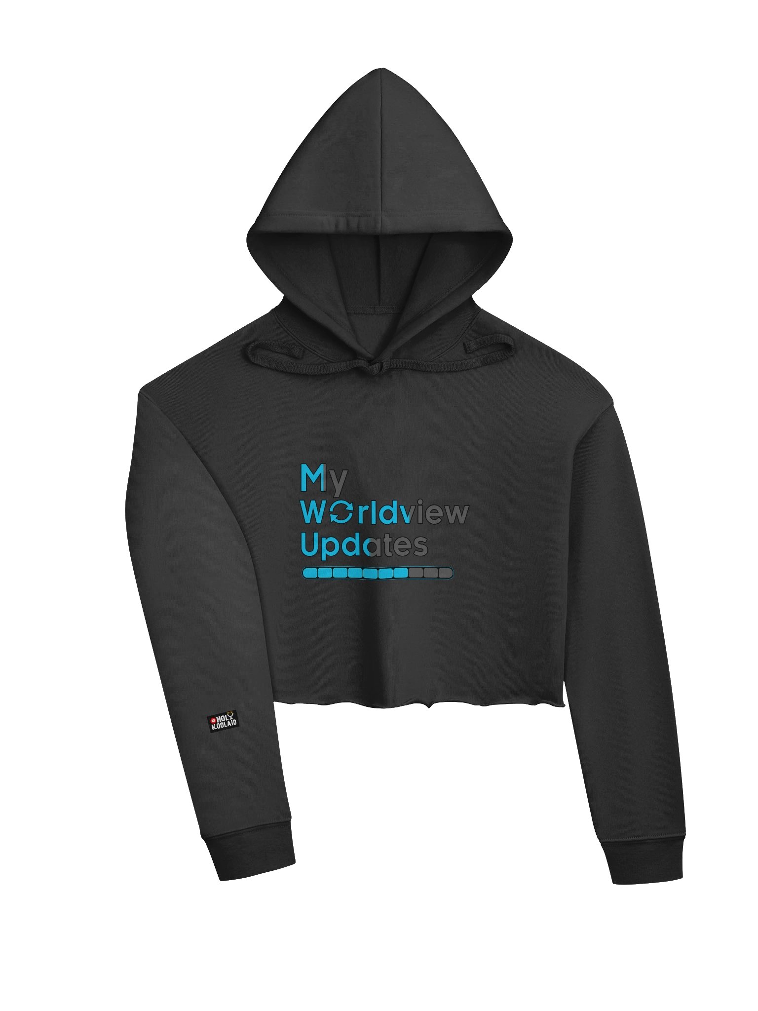 My Worldview Updates - Fleece Crop Hoodie product image (3)