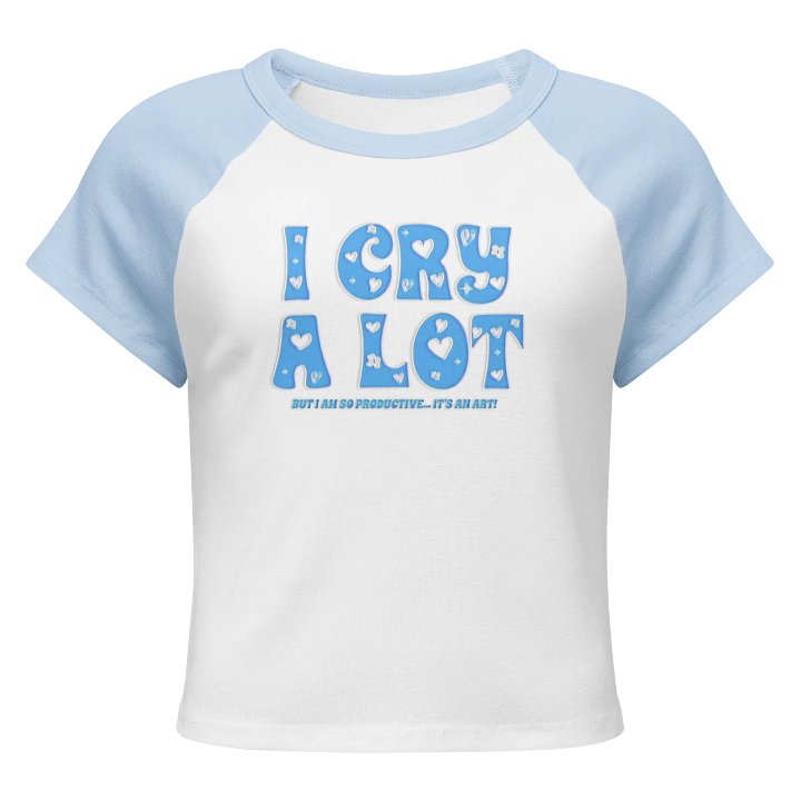 I Cry A Lot - Baby Tee product image (1)