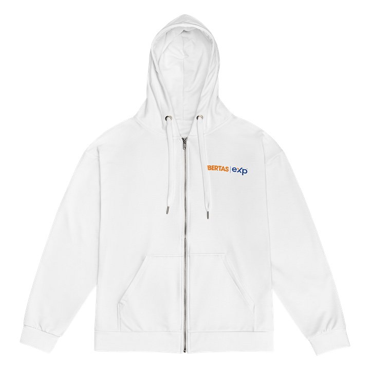 The Libertas x eXp Realty Legacy Unisex Zip Hoodie product image (1)