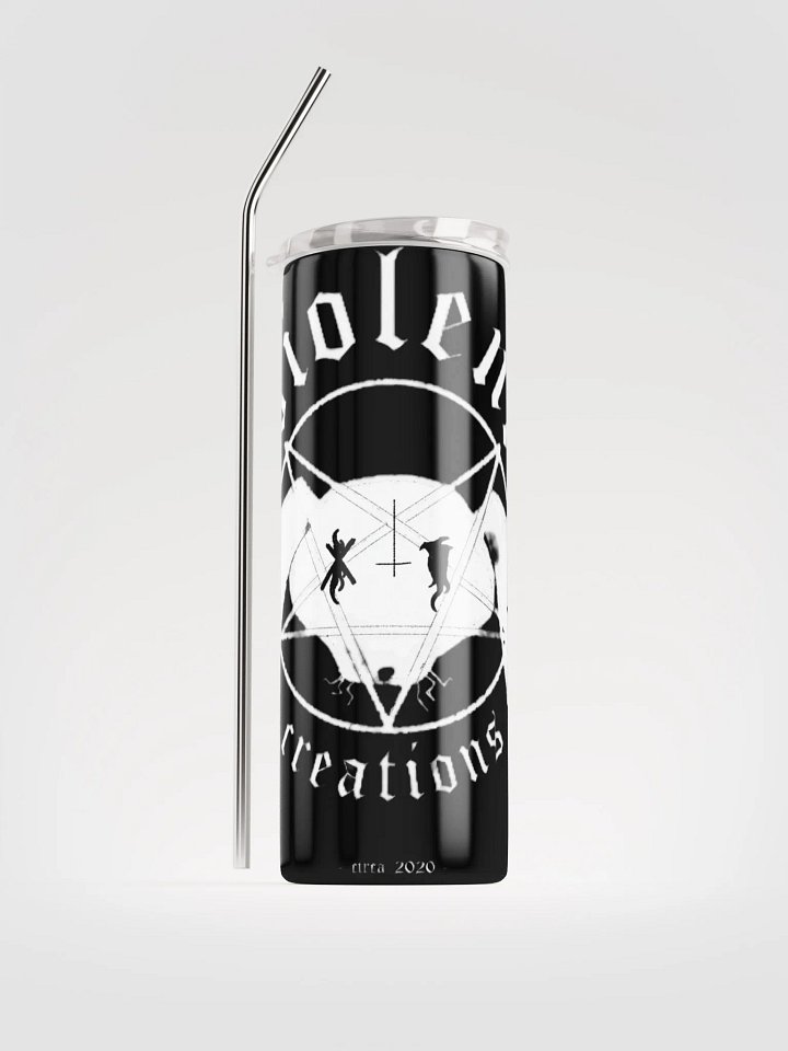 Black Metal Bunny Tumbler product image (1)