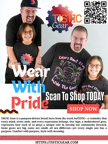 Wear With Pride. Live With Purpose.

This isn’t just a shirt. It’s a message.
It’s a reminder that every mind, every style, e...