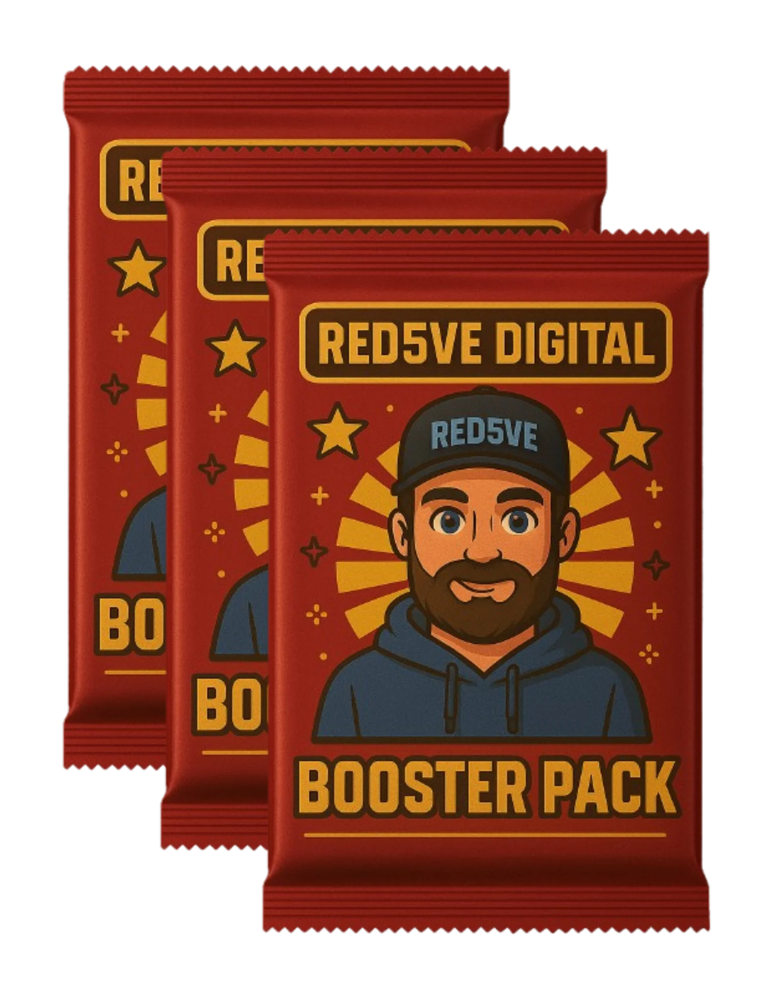 Red5ve Digital Booster Pack - 3 Digital Packs product image (1)