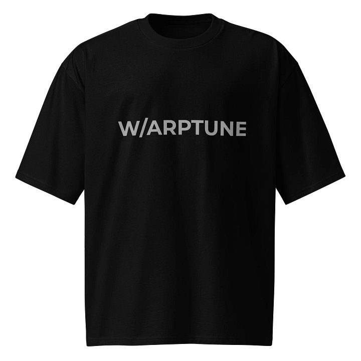 WARPTUNE Slash Oversized Tee product image (1)