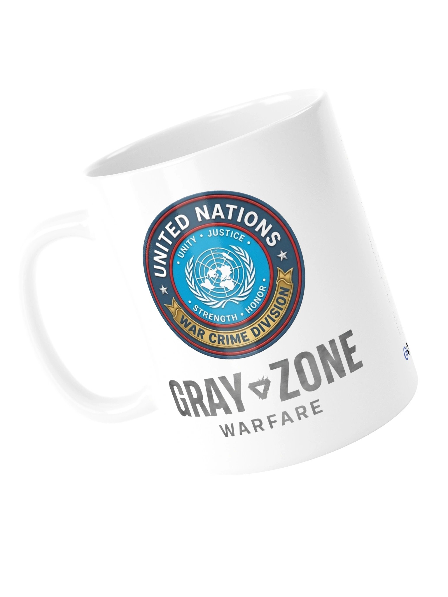 UNWCD/MSS White Mug - Smoke GZW product image (5)