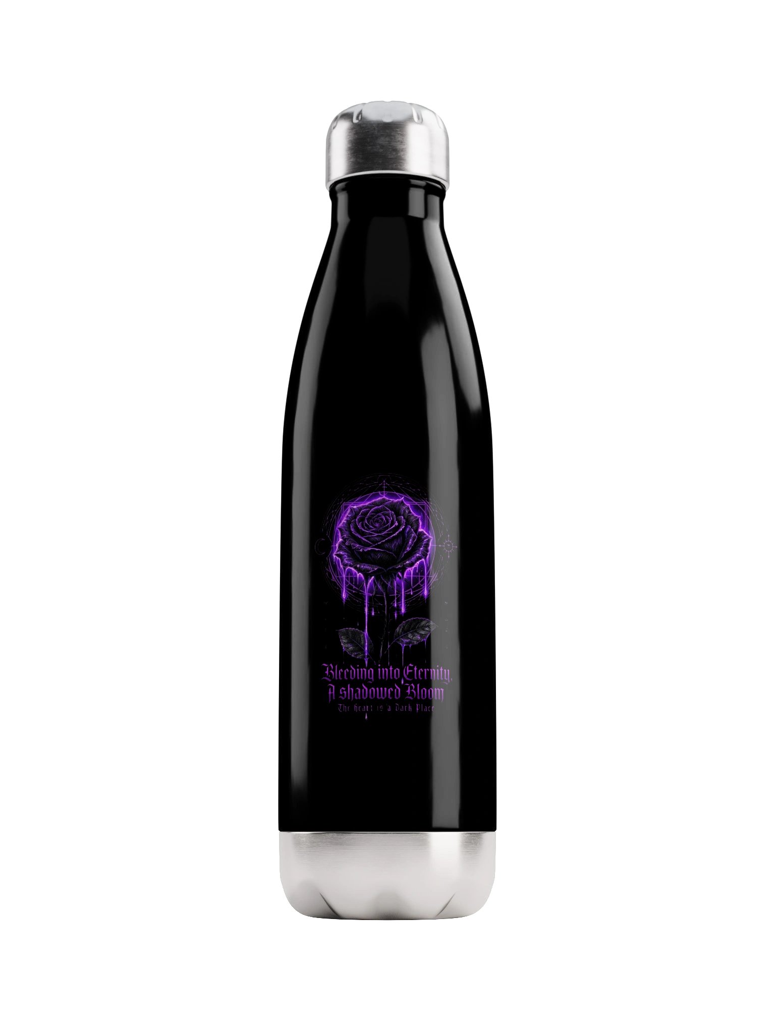 Bleeding into Eternity — Neon Purple Rose Bottle product image (1)