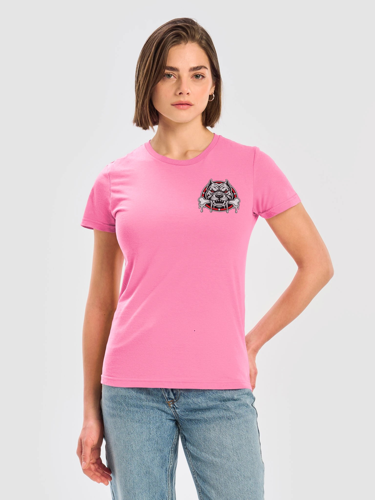 Boro Bonedawgs Gildan Essential Left-Chest Tee (Women's) product image (5)