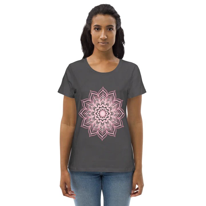 Gradient Lilac Mandala Women's Eco T-Shirt product image (1)