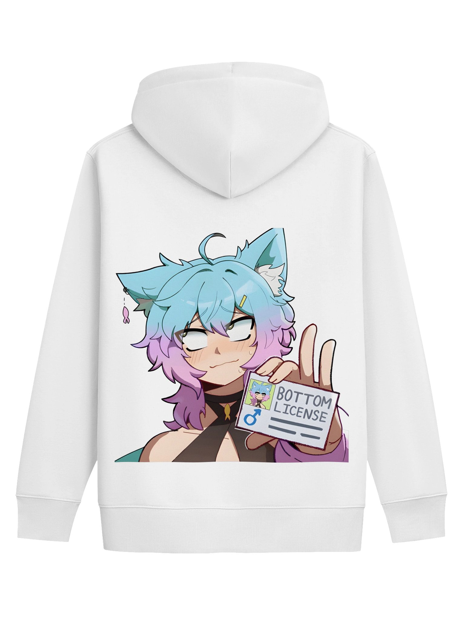 Bottom License Hoodie product image (2)