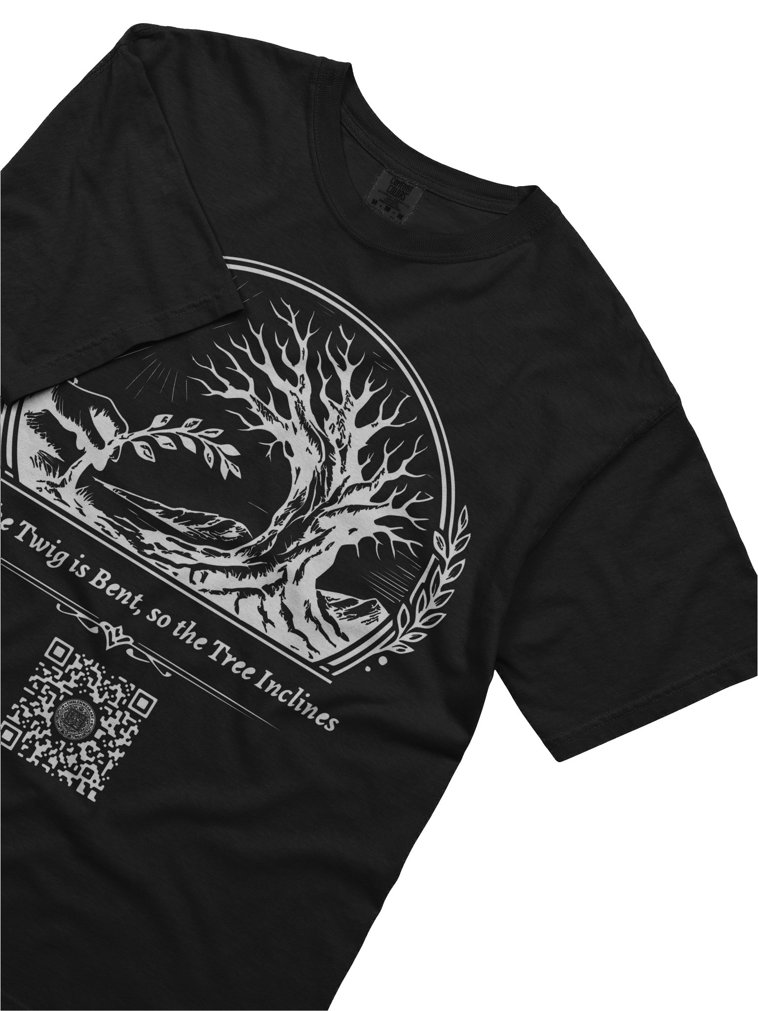 Tender Twigs (White on Black/Color) product image (5)