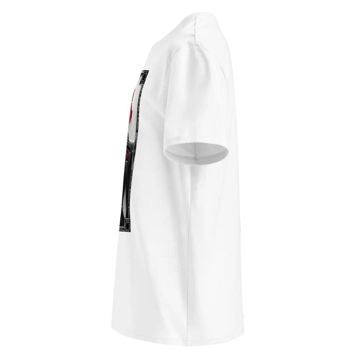 Tune into your Power Masked Unisex Organic Cotton T-Shirt. product image (2)