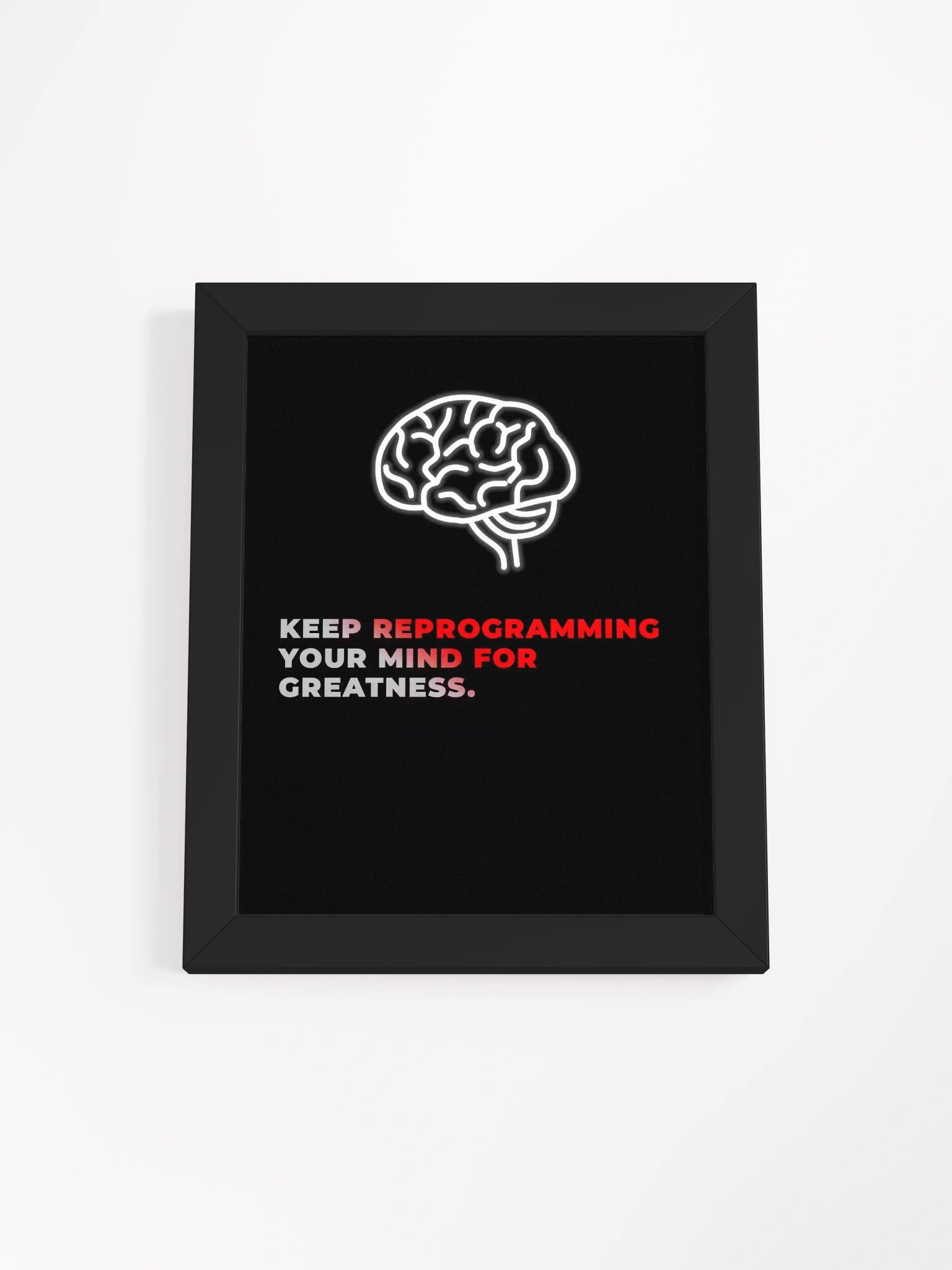 Motivational Wall Art, Wood Framed Poster product image (16)
