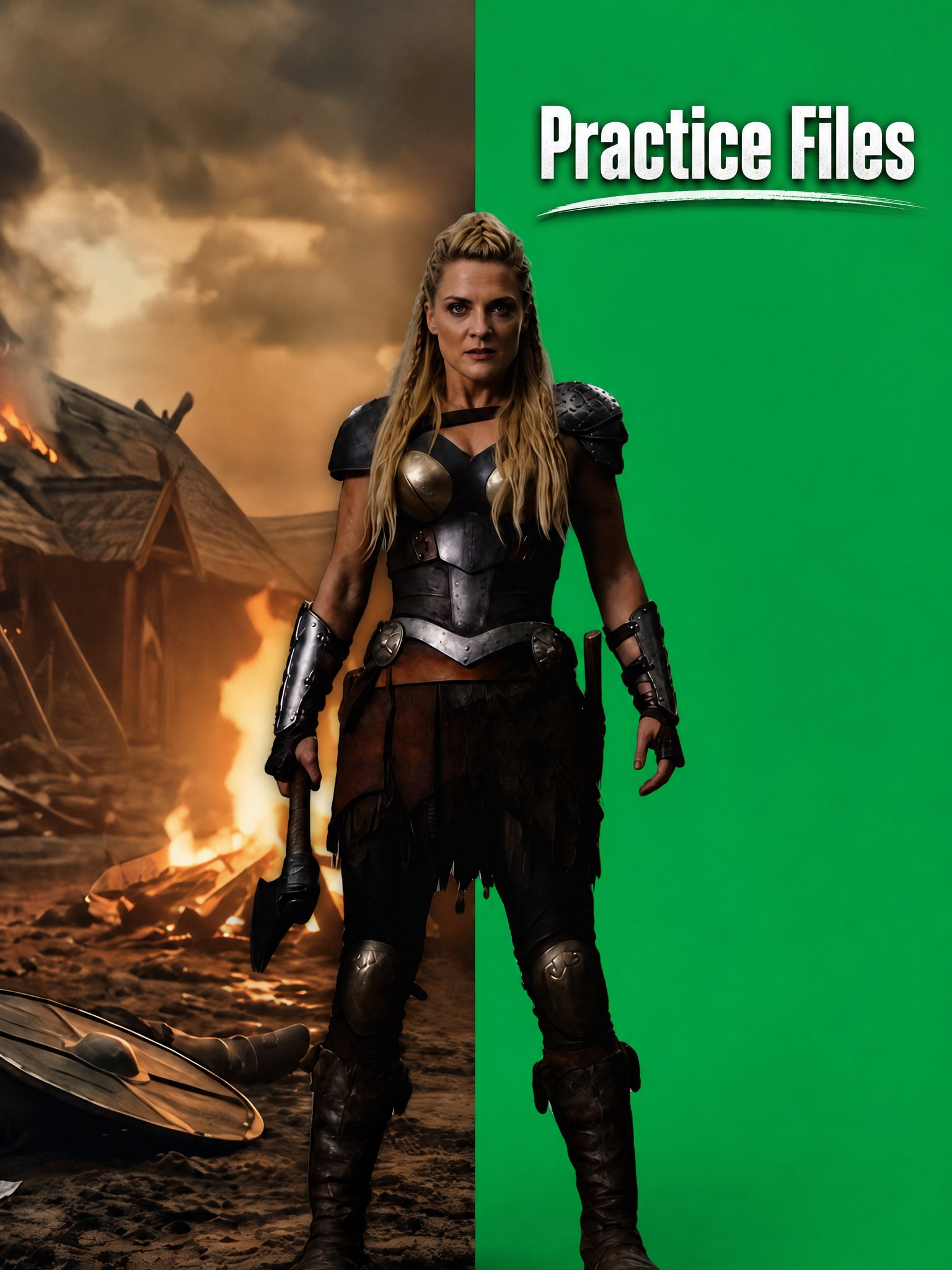 VFX Compositing Practice Pack: After Effects vs. AI Workflow product image (1)