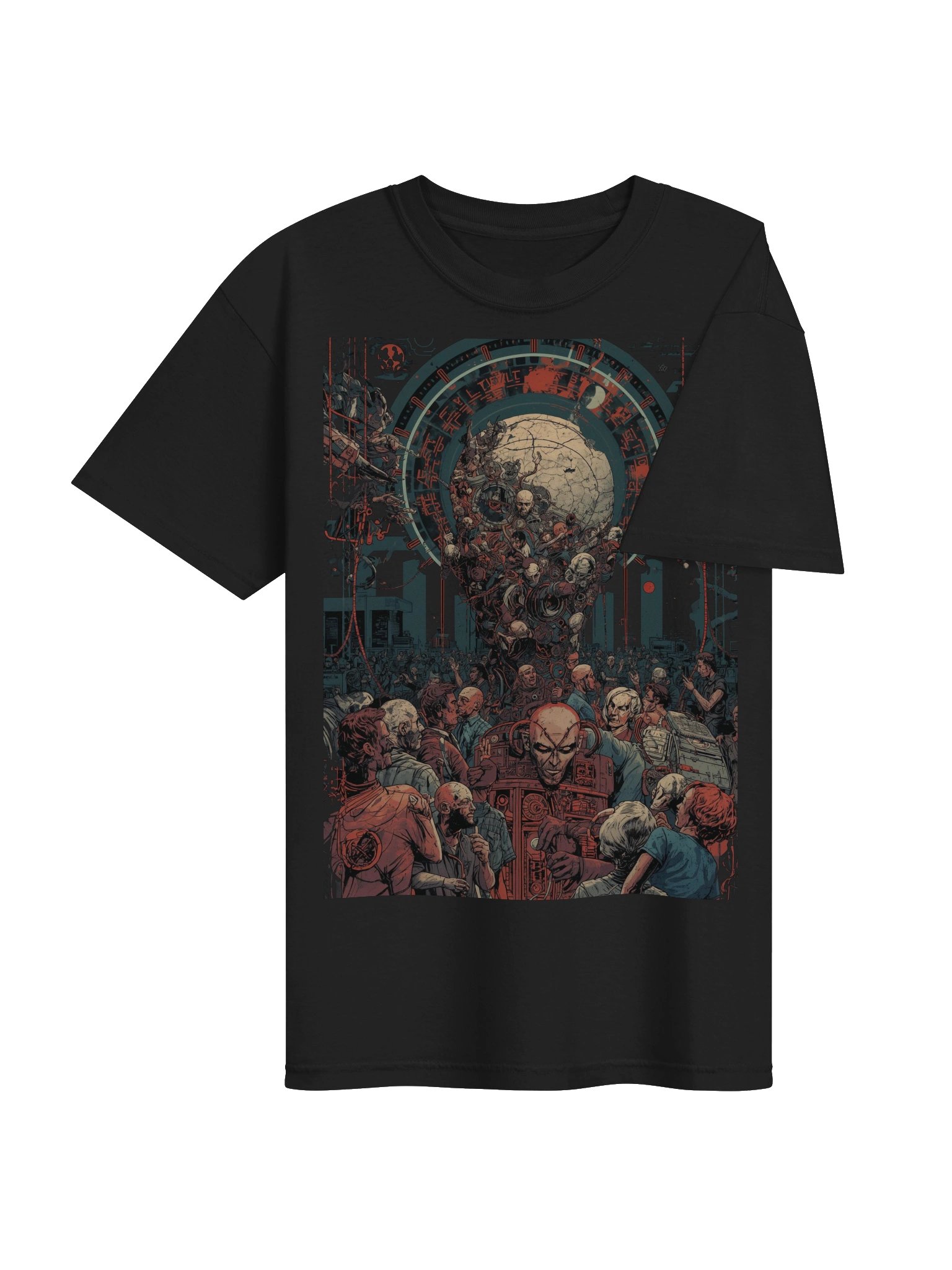 Dystopian Ritual Circle Heavyweight T-Shirt product image (7)