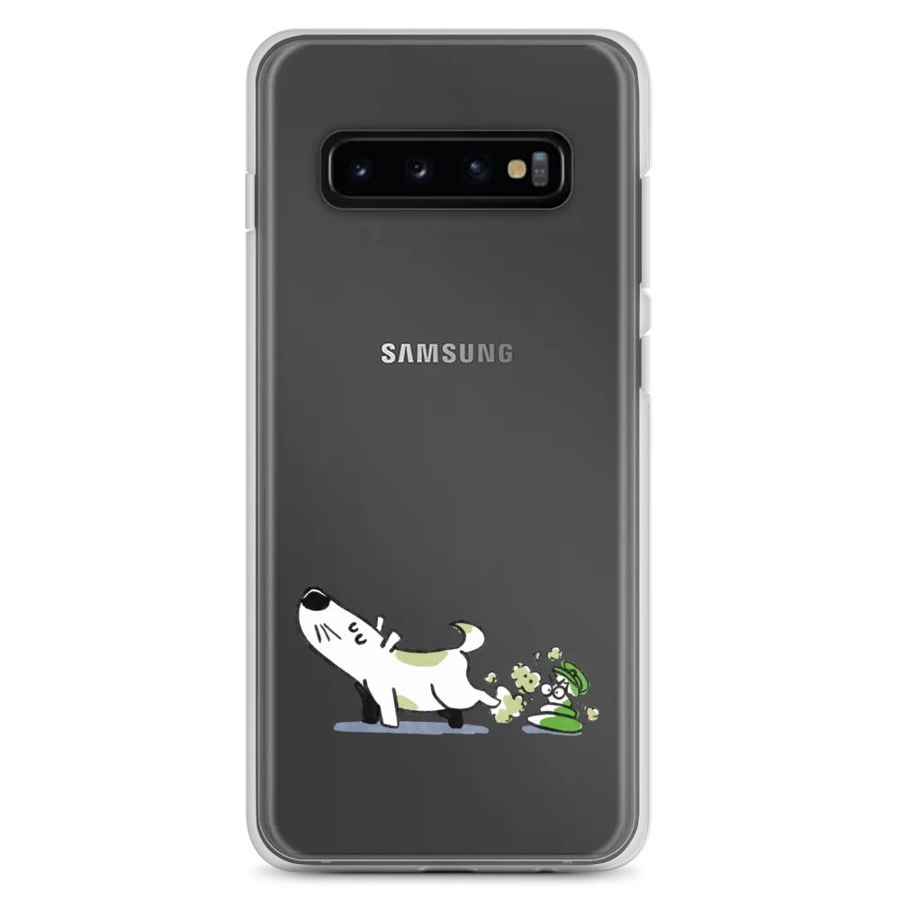 Just a Pup Poop | Clear Case for Samsung® product image (7)