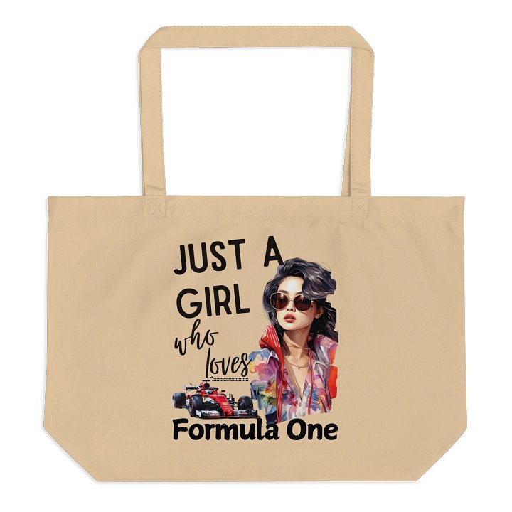 Formula 1 Vibes Organic Tote Bag product image (1)