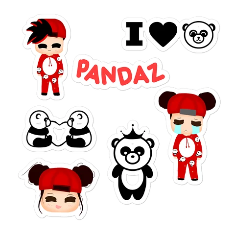 PandazPlay Sticker Sheet product image (1)