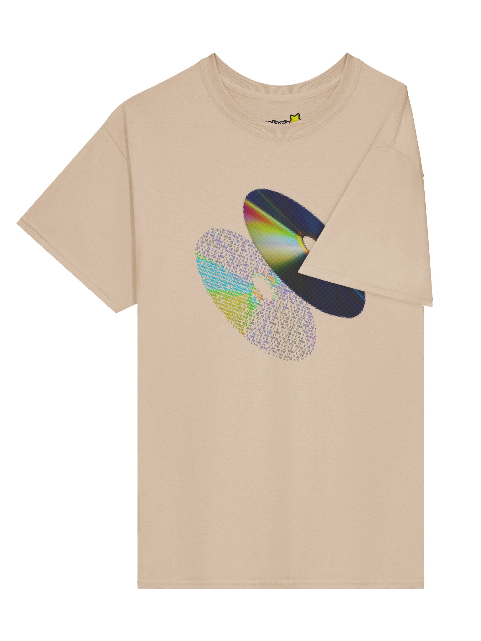 Retro Holographic CD (T-Shirt) product image (2)