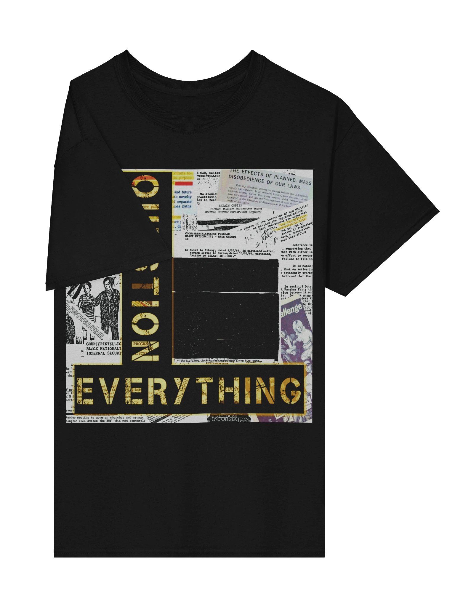 QUESTION EVERYTHING - T-SHIRT (FULL) product image (28)