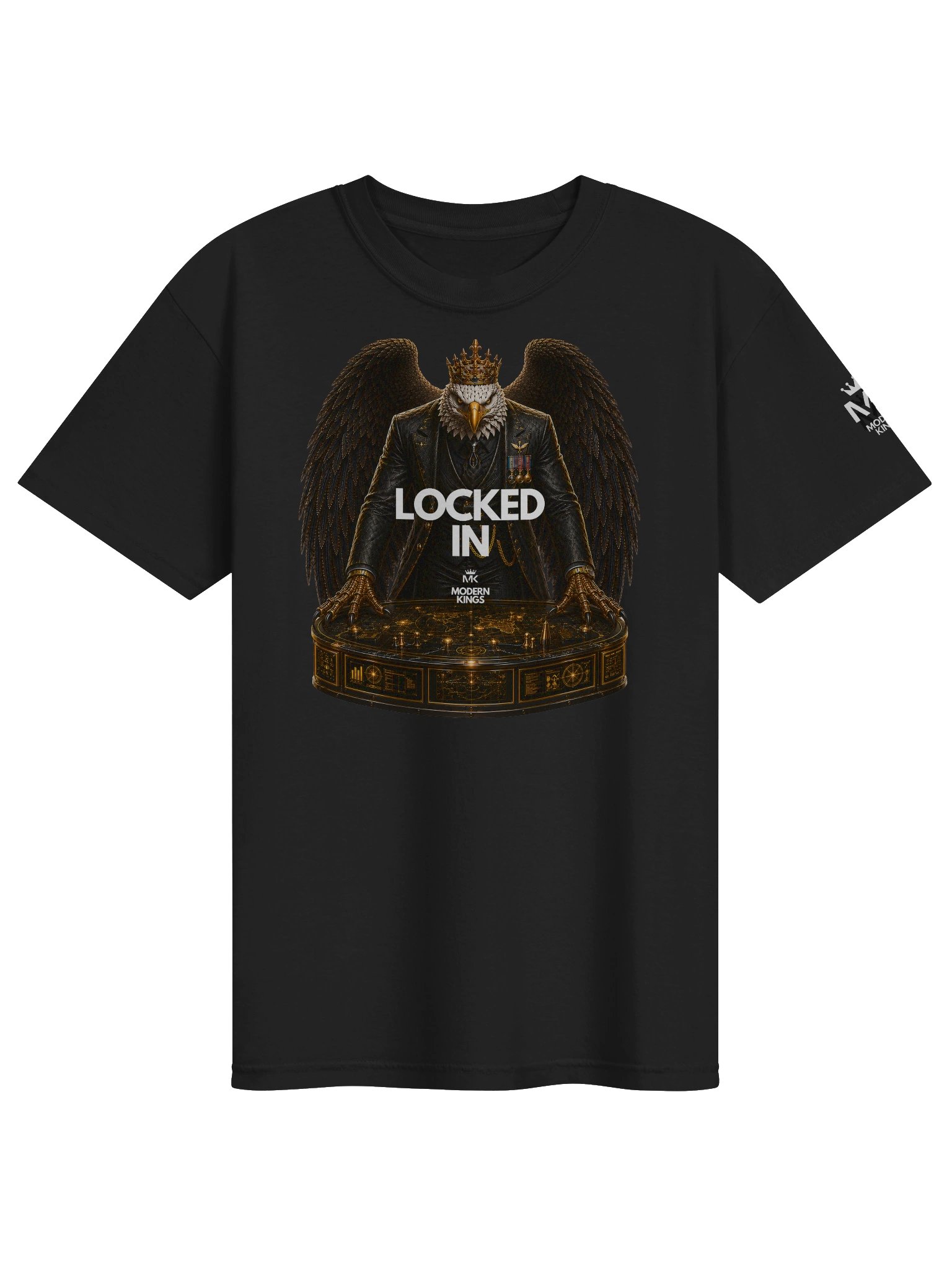 Locked In | Signature Motivational Men’s Graphic T-Shirt product image (3)