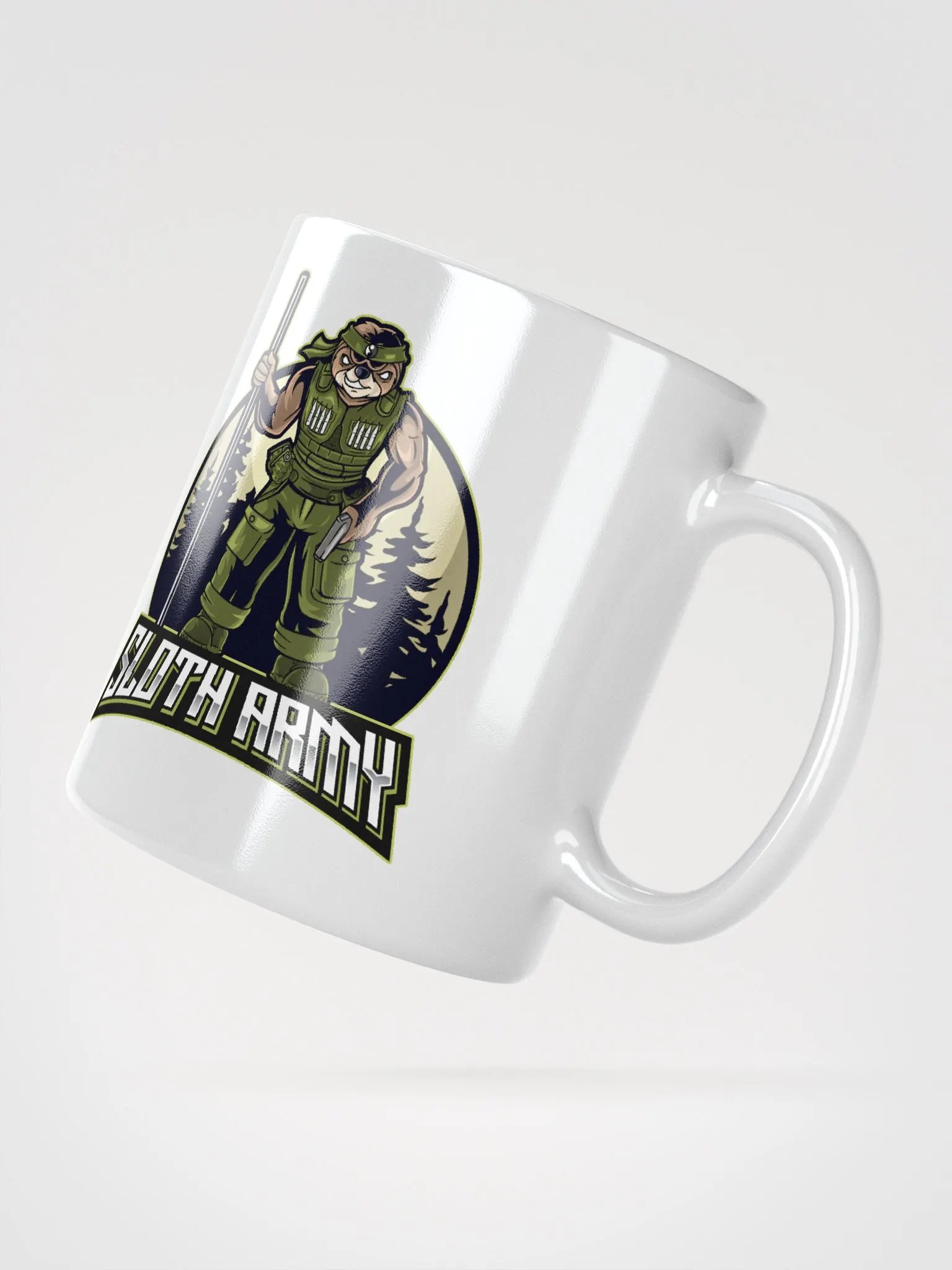 SlothArmy White Mug product image (3)
