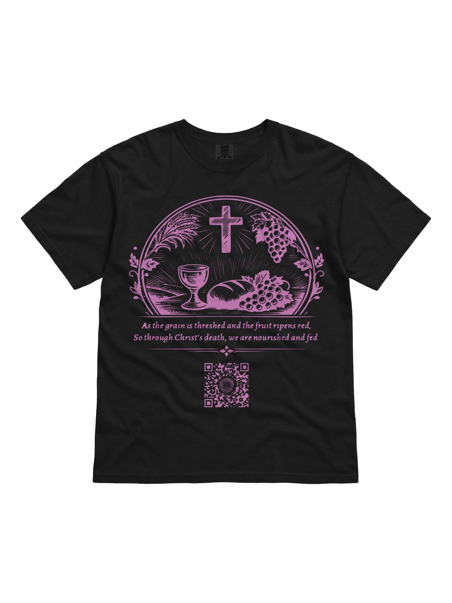 Nourishment Through Suffering (Color on Black/White) product image (1)