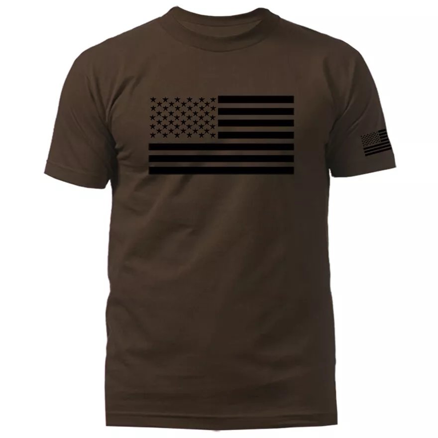 New ProductMarines Military Patriotic US Flag Veteran Graphic T-shirt product image (1)