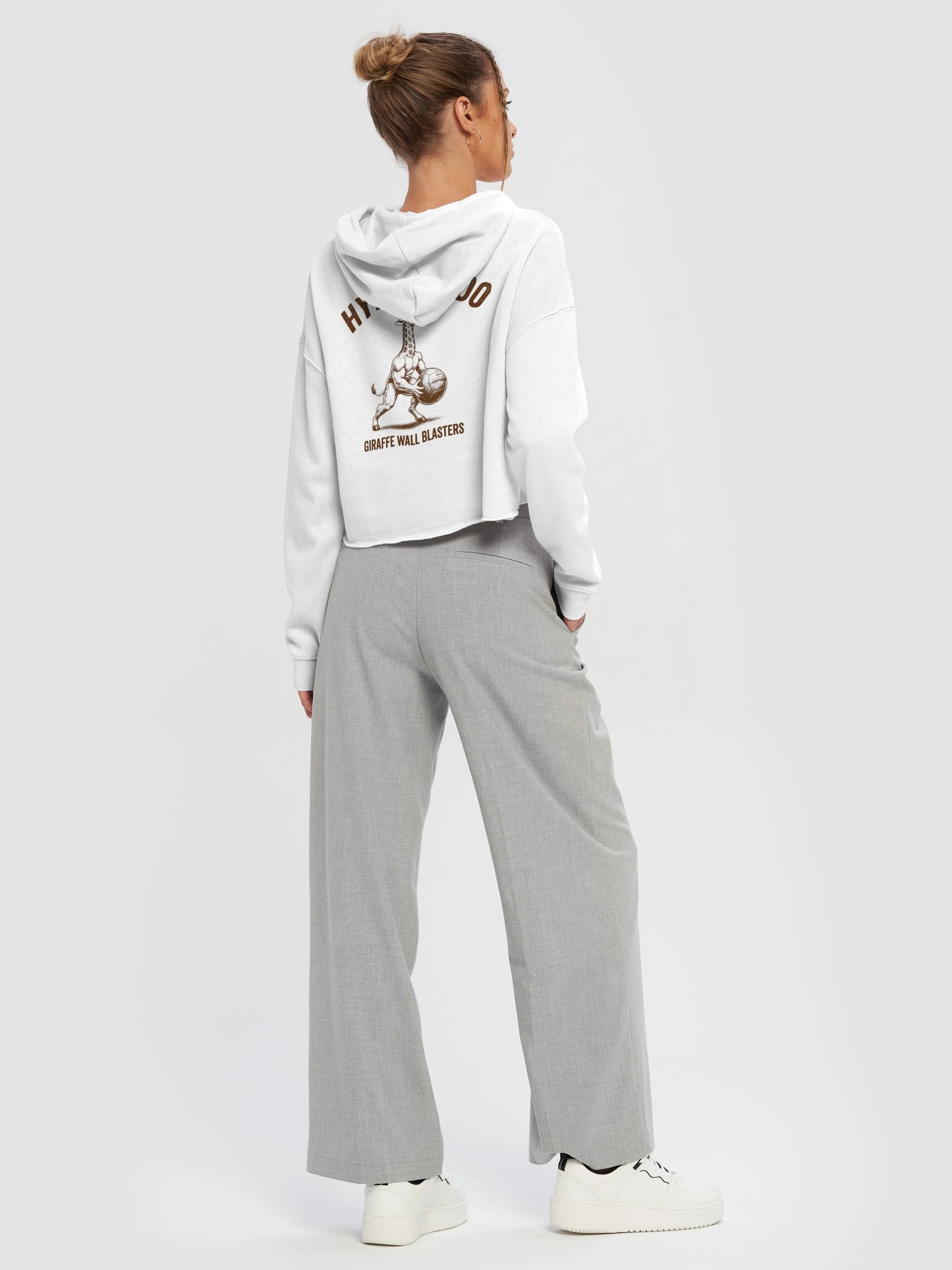 HYBRID ZOO – GIRAFFE CROP HOODIE 2 product image (8)