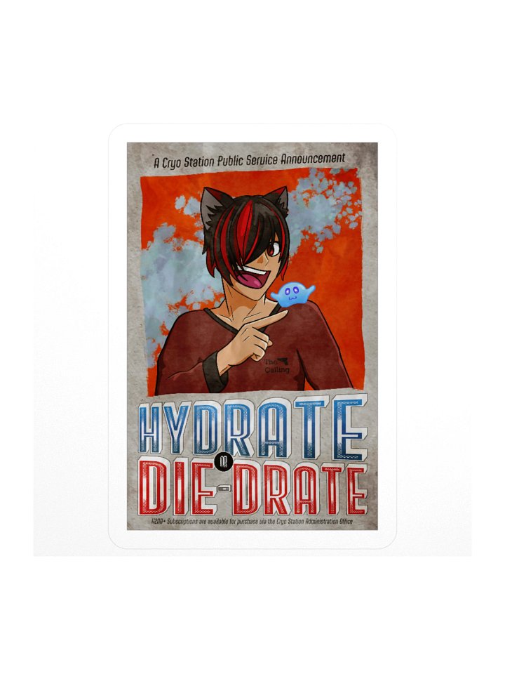 Hydrate or Die-Drate Sticker product image (1)