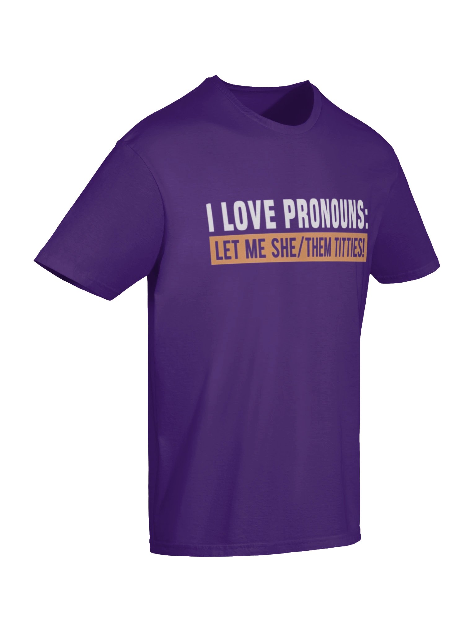 I Love Pronouns Let Me She Them Titties Shirt product image (7)