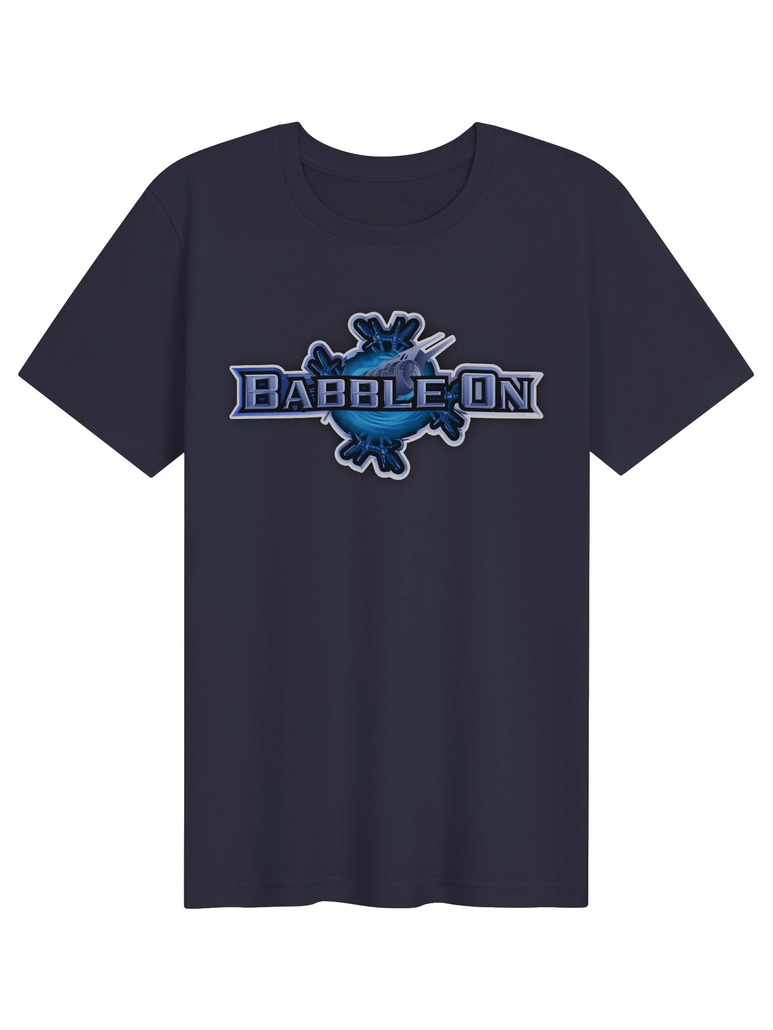 Babble On Logo Tee, Navy Edition product image (1)